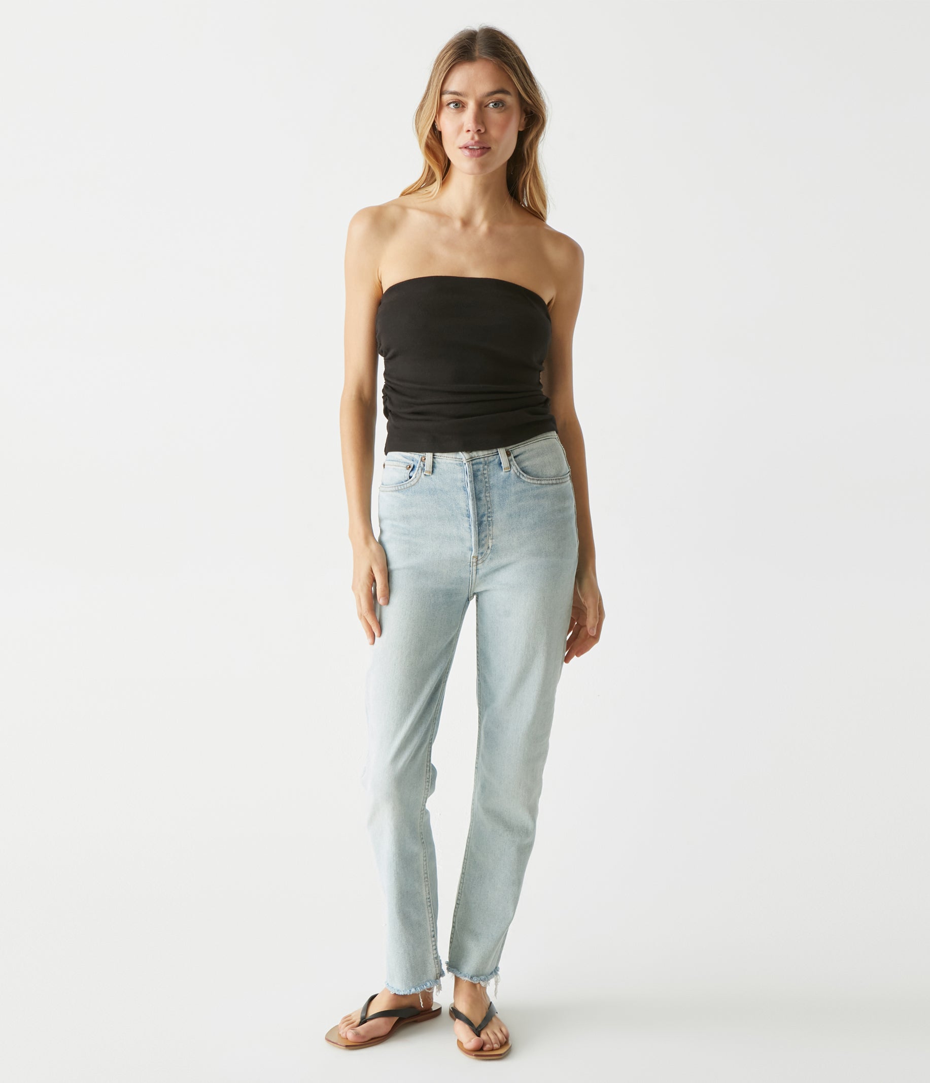 Cropped Jumpsuit in Matte Crinkle Satin – NOMIA