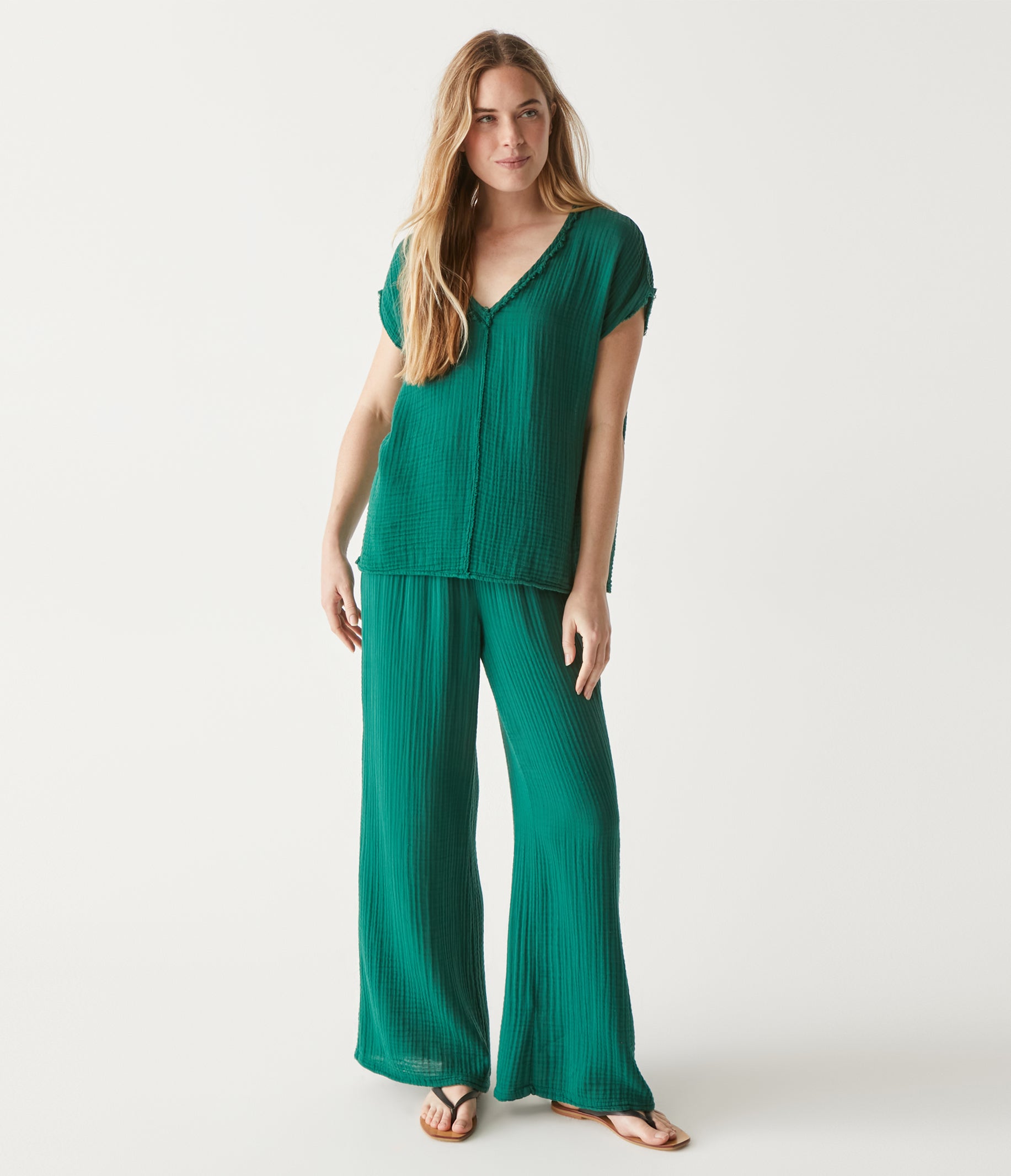 Michael Stars Bobbi Linen Cargo Pant Dolma / S