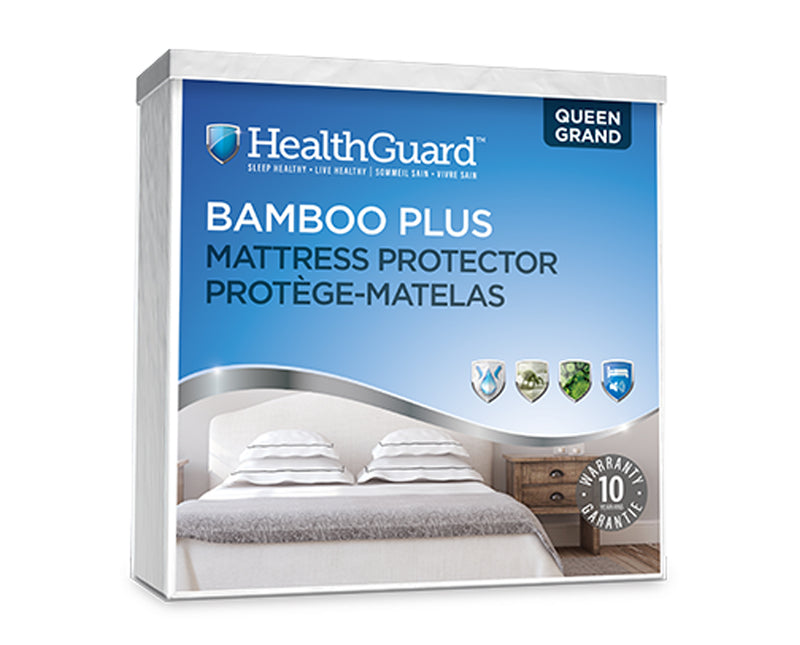 healthguard luxury fleece mattress protector