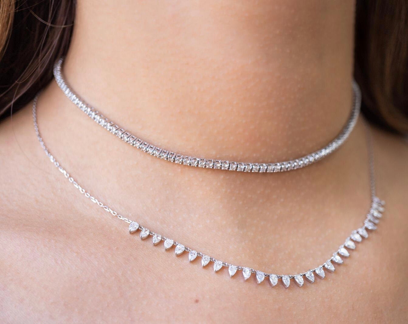 Gargantilla Collar De Tenis De Diamantes 2 Ct – Jewellery
