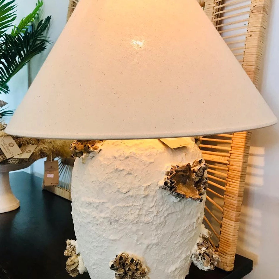 pottery table lamp