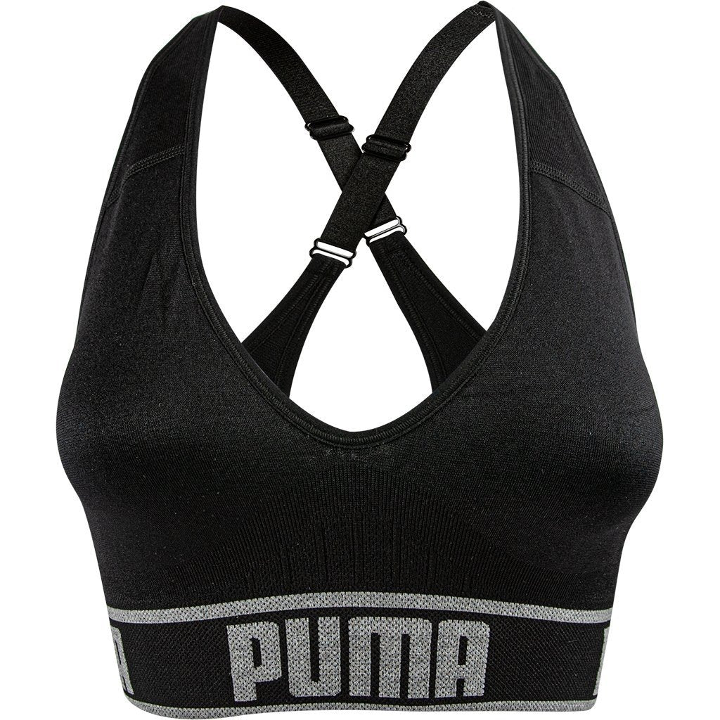 puma medium impact sports bra