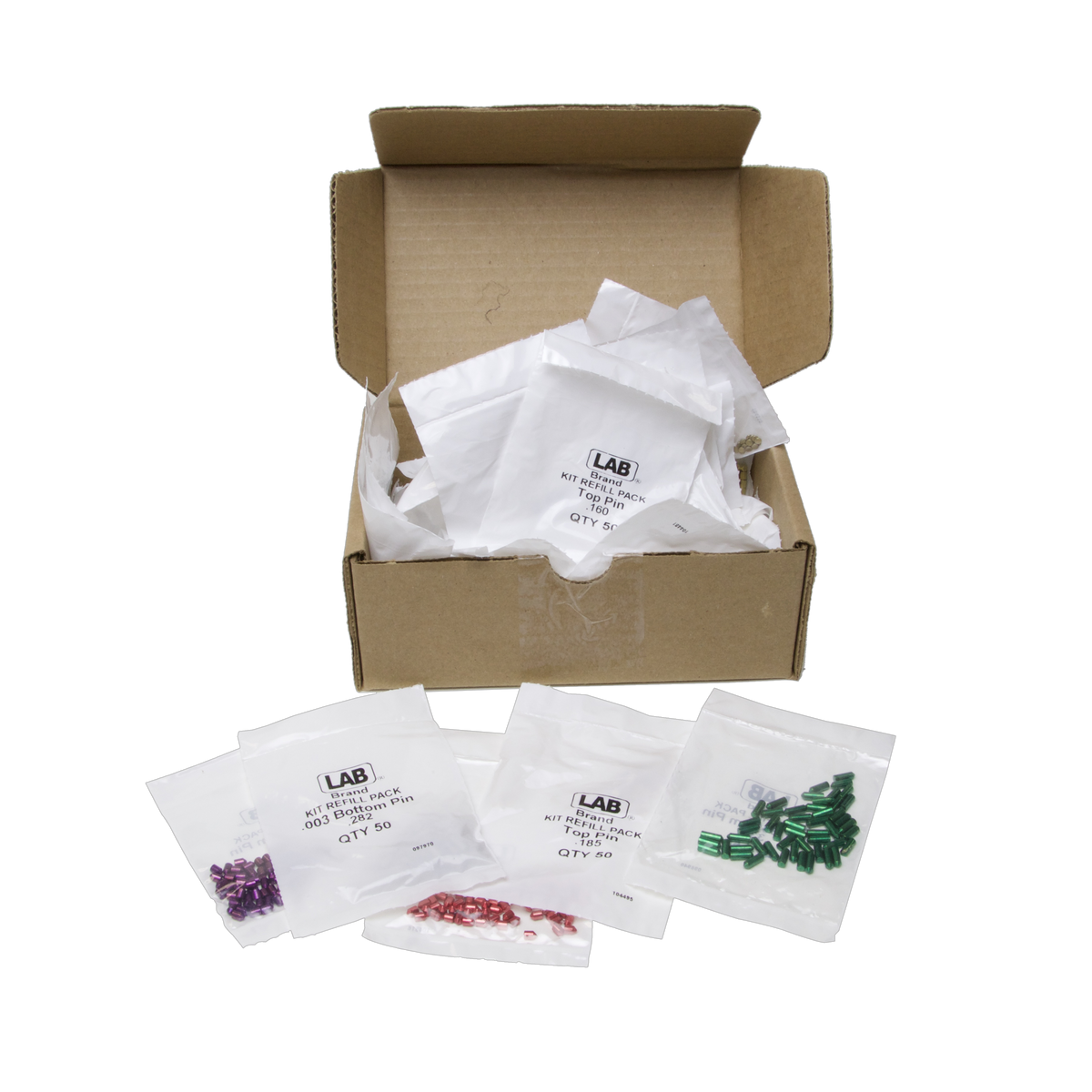 Refill Pack For Lab Universal Pin Kits 003 