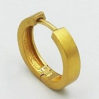 custom earrings in 24k gold