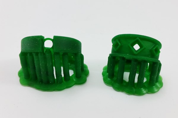 3d printed parts with a diy bottom up 3D printer