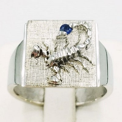 custom scorpion ring for men