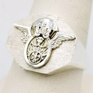 french special forces coat of arms ring