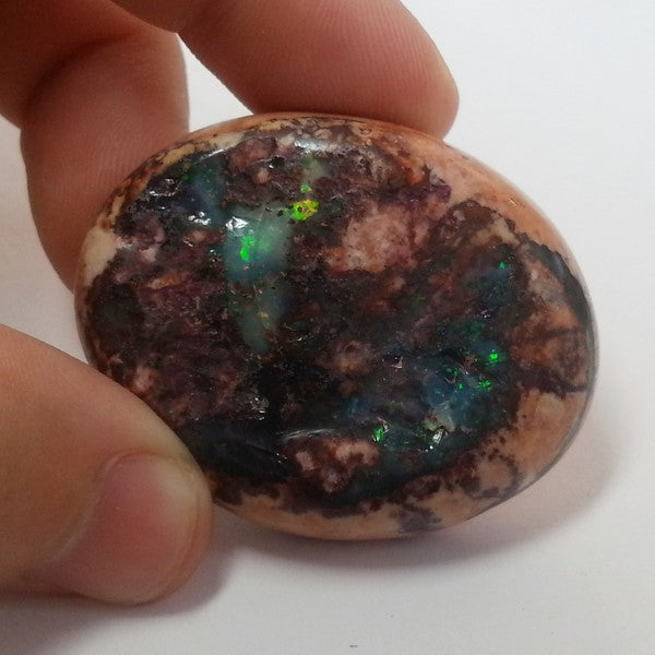 noble opal extracted from the mexican opal mine
