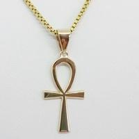 ankh gold cross