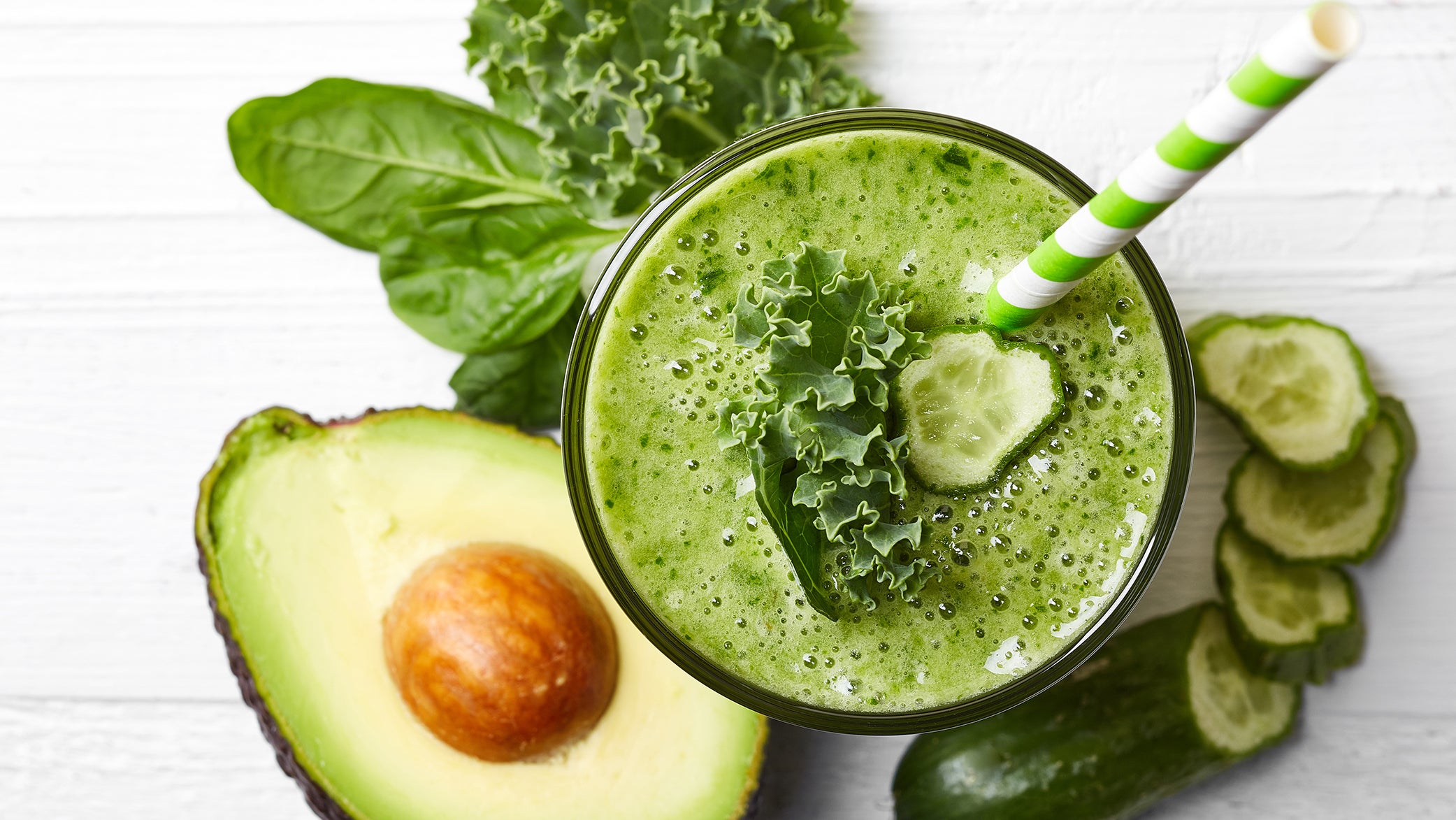 The Best Green Smoothie with Spinach, Kale, Cucumber – Vega (US)