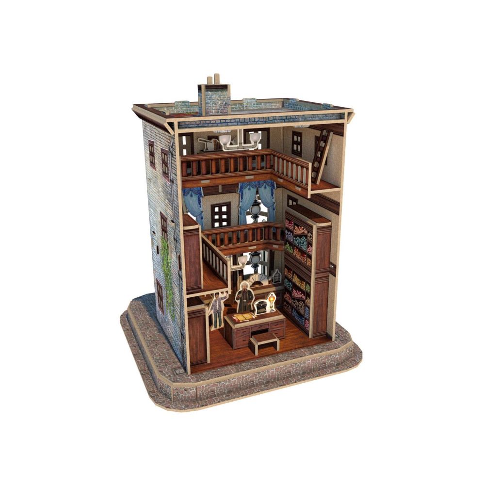 Harry Potter Ollivanders Wand Shop 3D Palapeli 66 palaa – Leluaitta