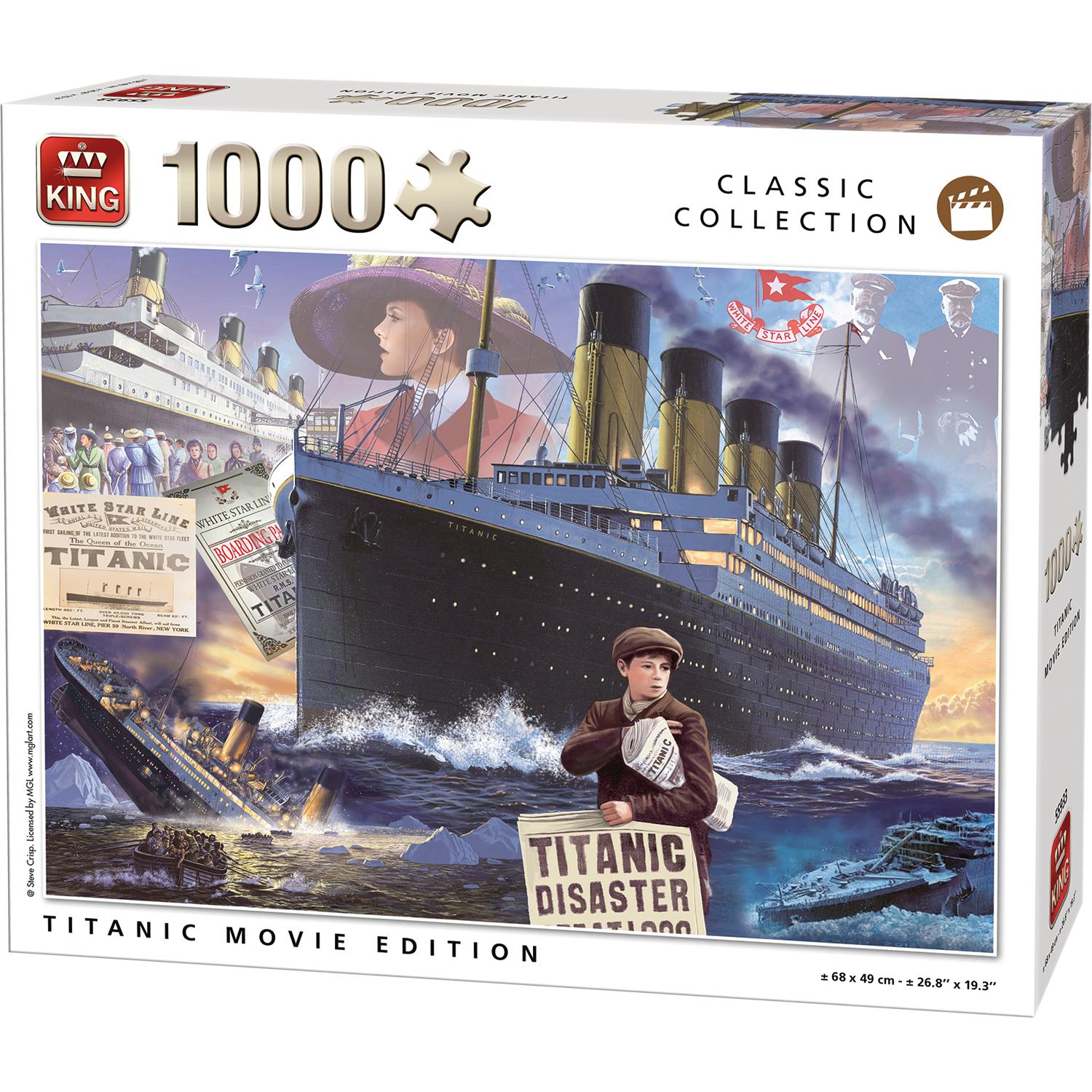 Palapeli Titanic Movie Edition 1000 palaa | King – Leluaitta