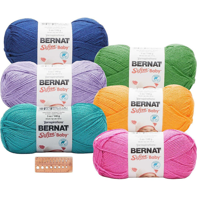 Bernat Blanket Big Yarn, 7-Jumbo, 10.6 Oz., 1 soft skein, Vintage