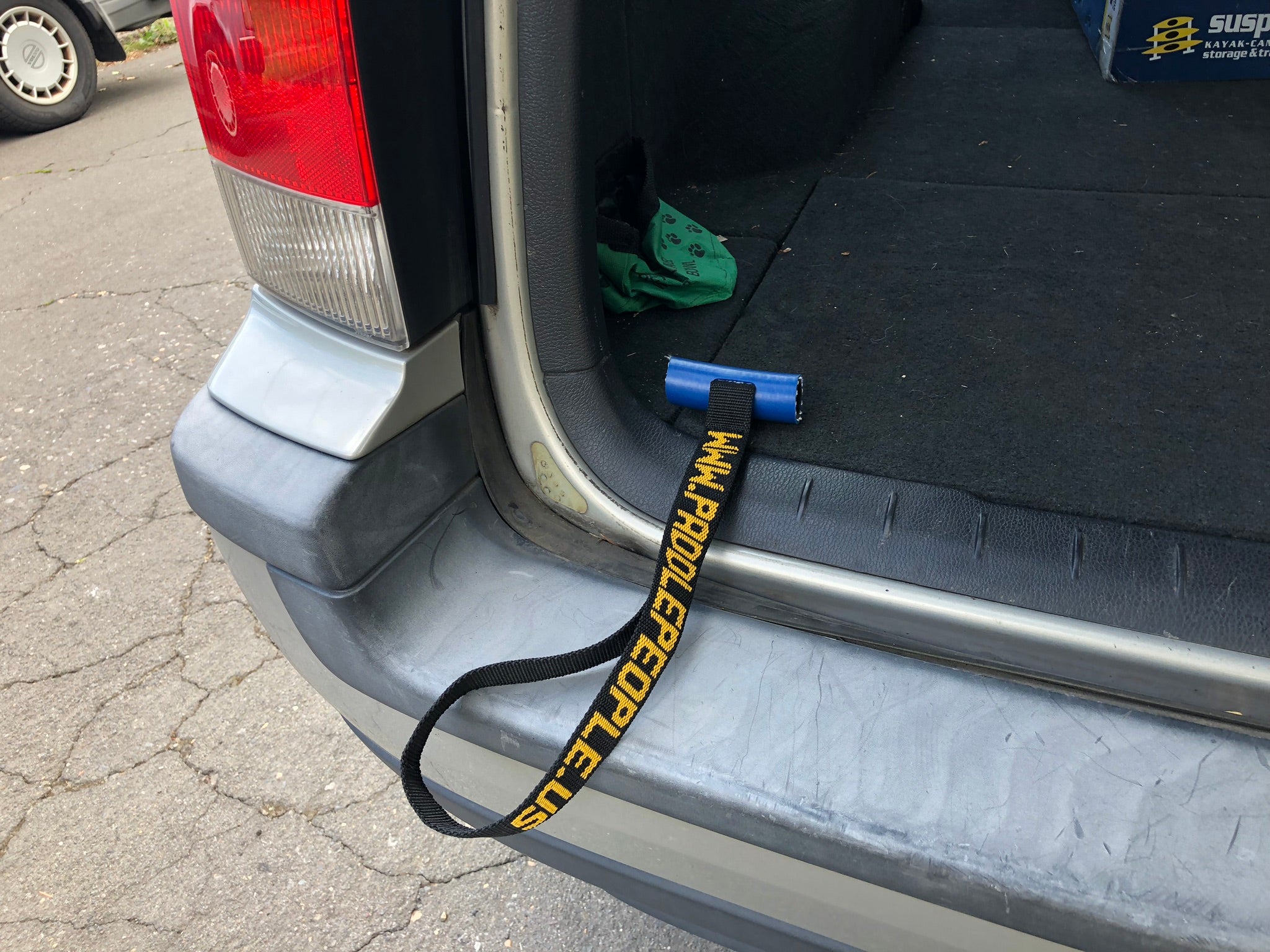 Car Hood & Trunk Tie Down Loop Straps for Kayaks and Canoes