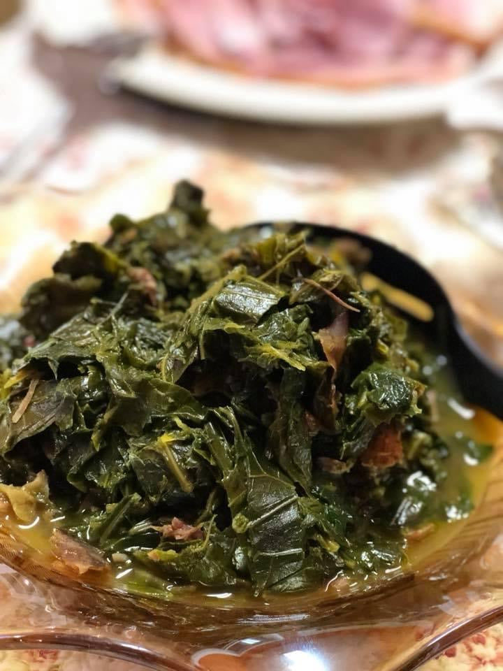 Collard, turnip and mustard greens