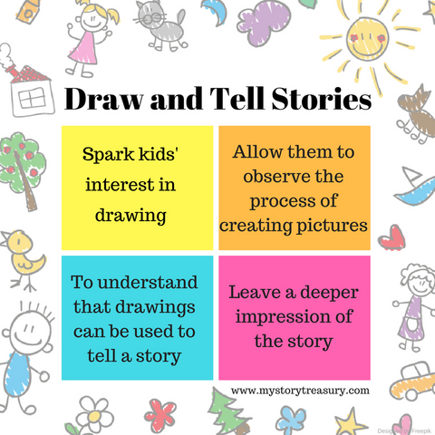 Draw and Tell Stories to Your Children