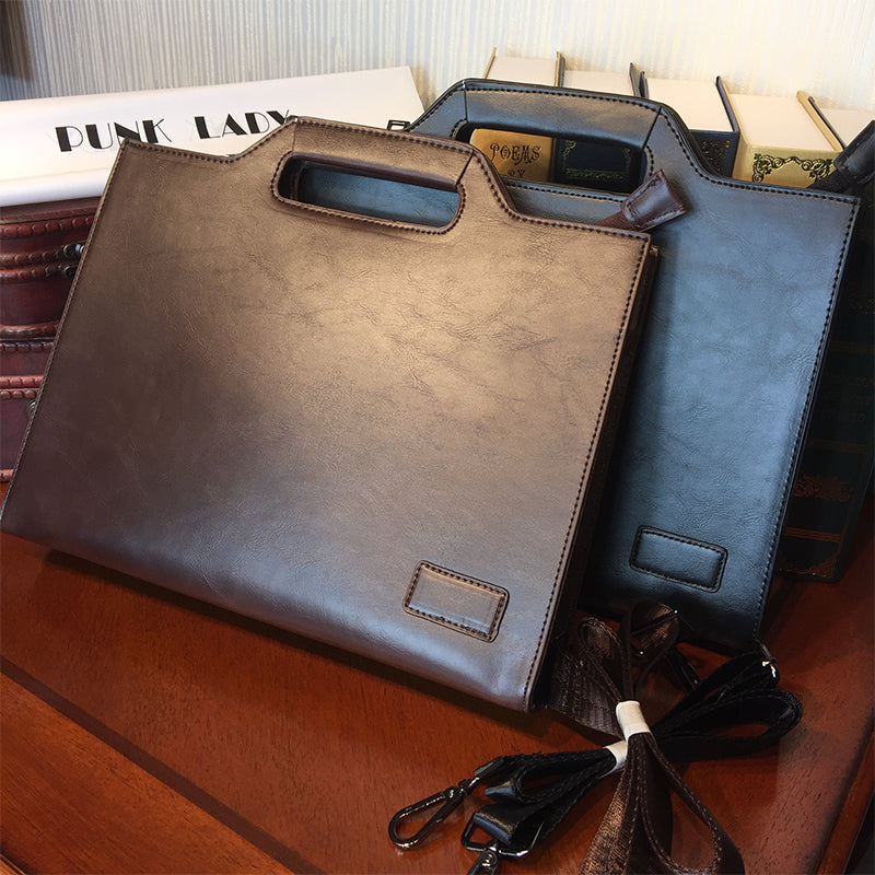 branded leather office bags for mens