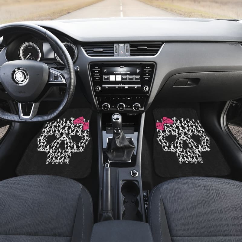 Skull Girl Car Mats