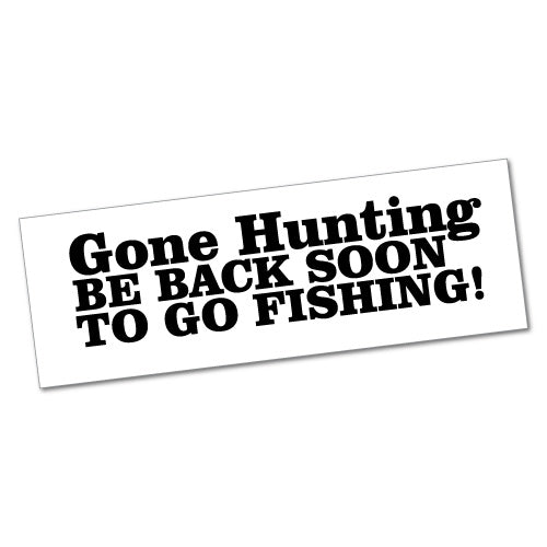 Hunting And Fishing Sticker  Hunting Stickers - Sticker Collective