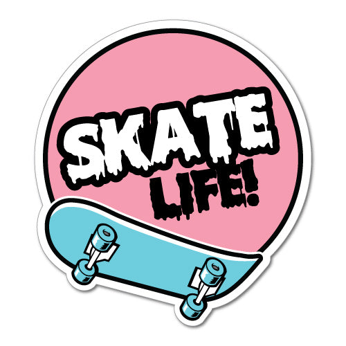 Skate Life Sticker | Skate Stickers - Sticker Collective