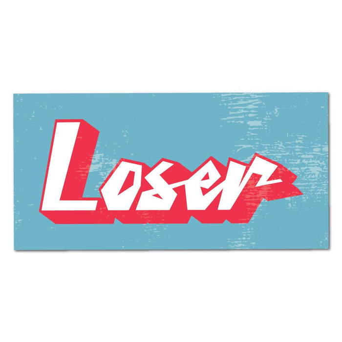 Loser Sticker Decal | Funny Stickers - Sticker Collective