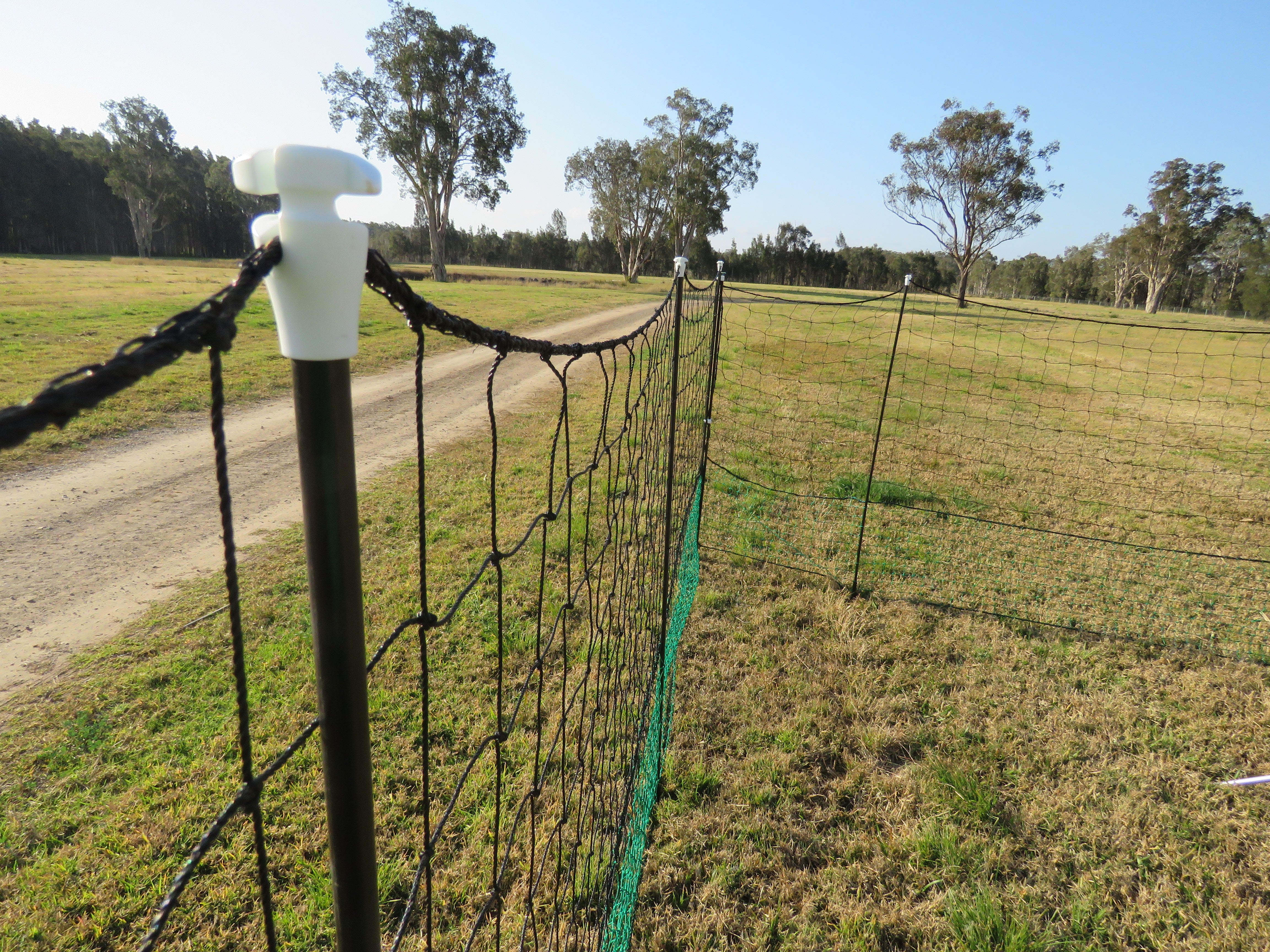 Non-electric Poultry fence - 1.5m  tall, 24m long - Chicken Caravan product image