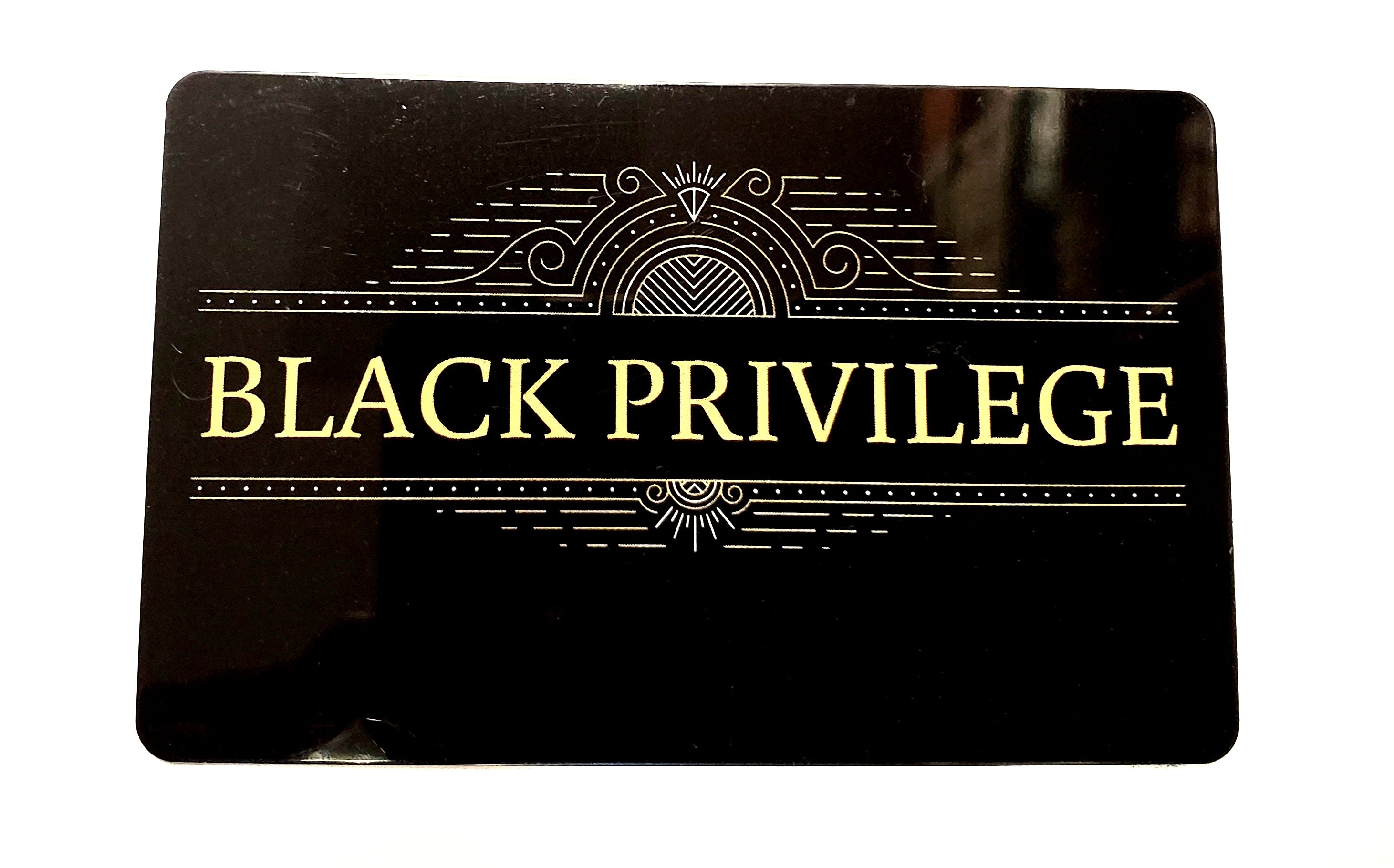 White Privilege Card Ebay / Https China Diplo De Blob 1505032