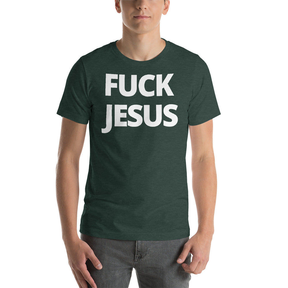 Fuck Jesus Short Sleeve T Shirt 2199 Free Shipping 