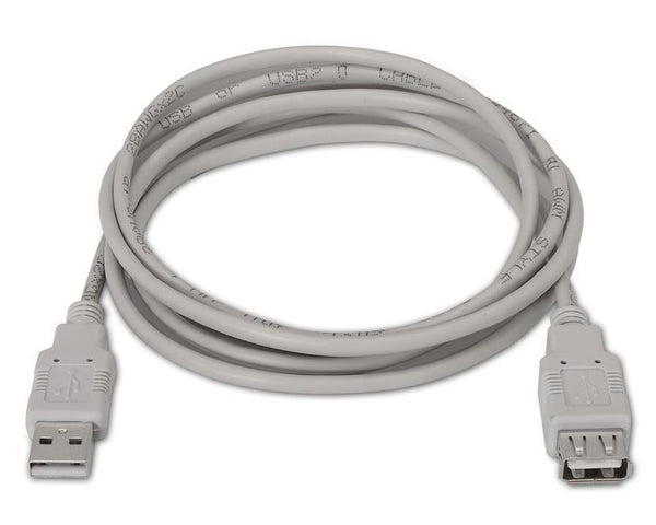 Cable USB 2.0 impresora, tipo A Macho a tipo B Macho, 1.0 metros - AISENS®