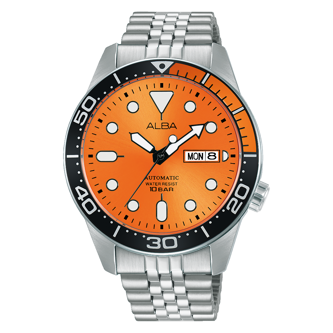 Alba Active Men's Automatic Watch with Orange Dial AL4189X1 – Stonex ...