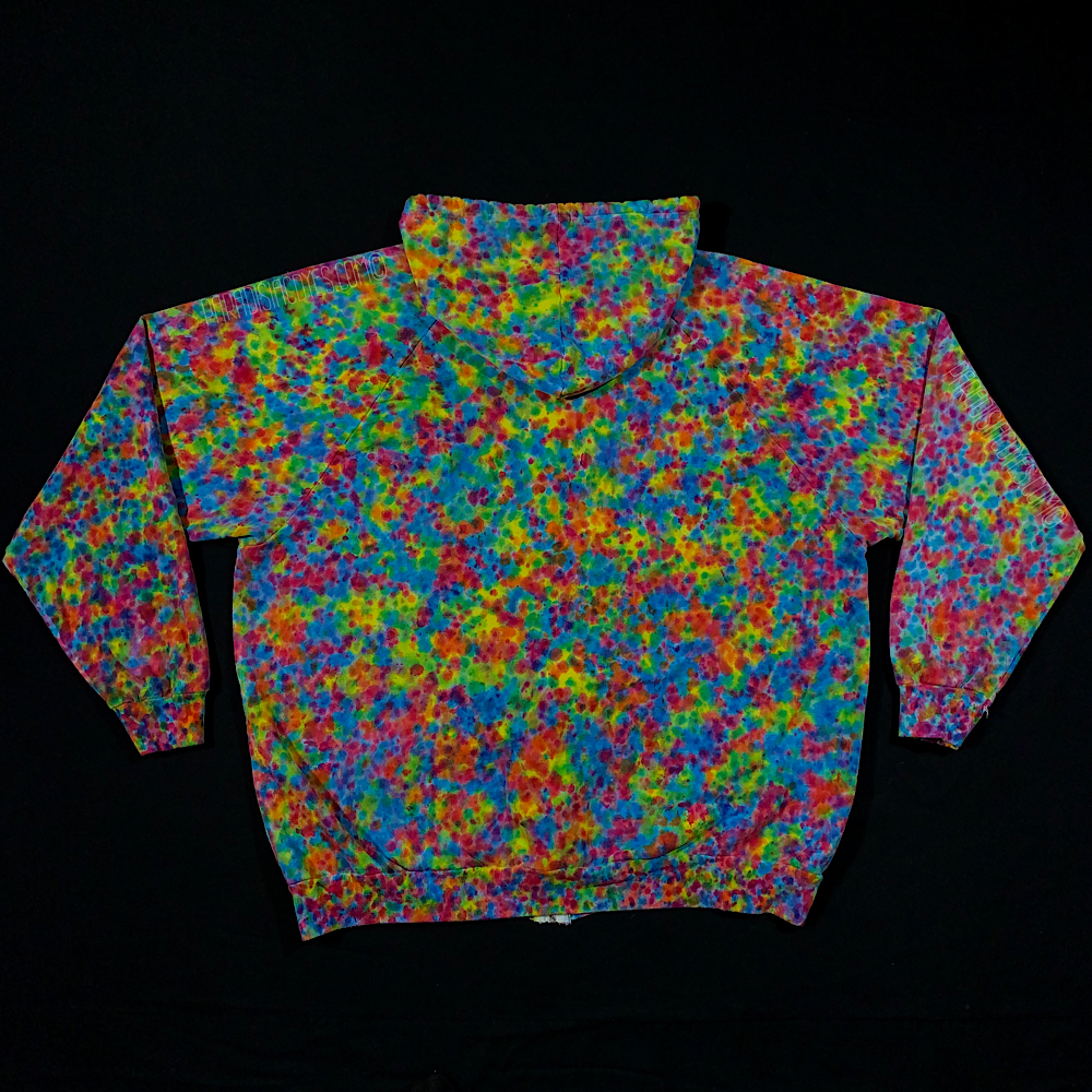 PAINT SPLATTER TAPESTRY HOODIE – Skyco