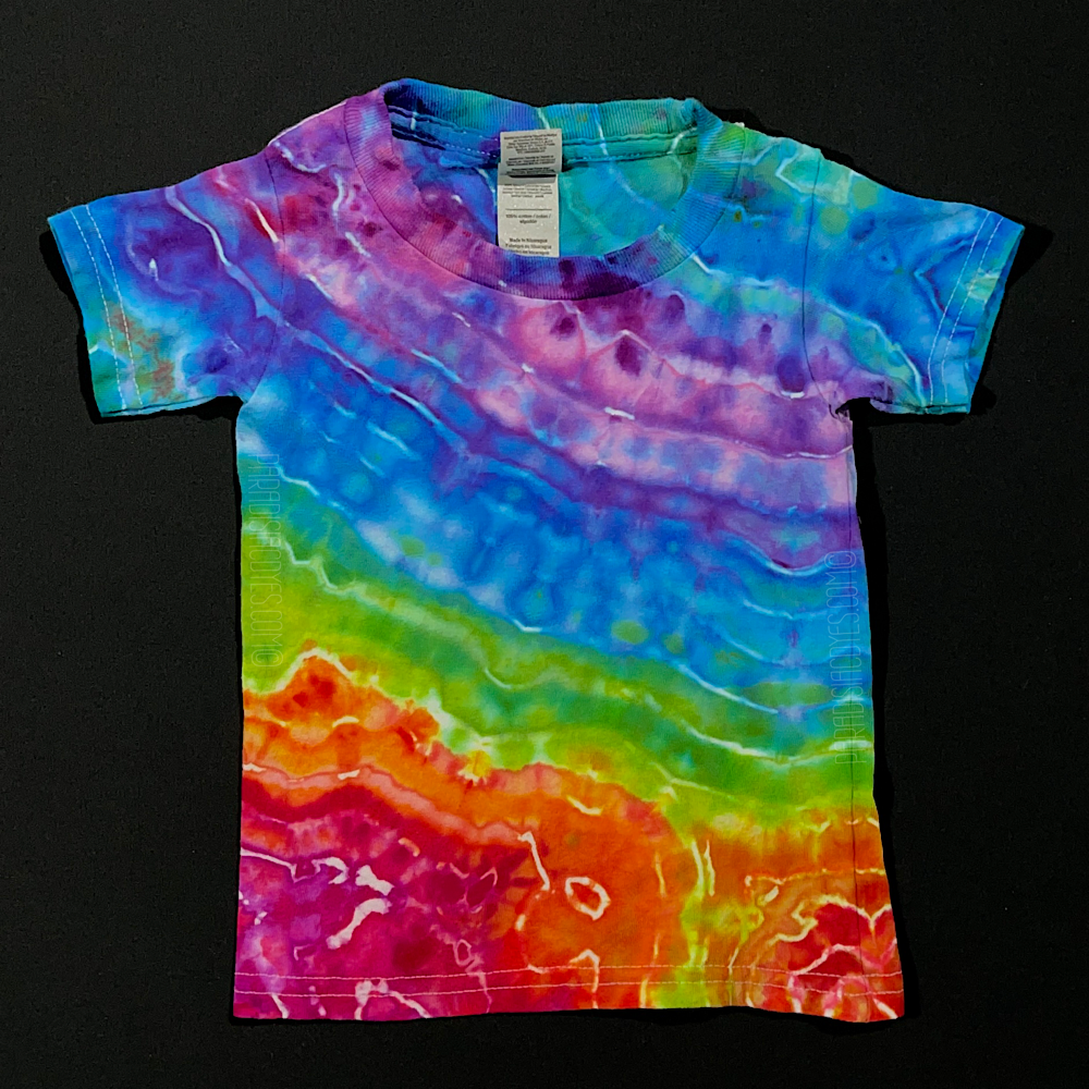 Rainbow Heart Tie Dye T-Shirt