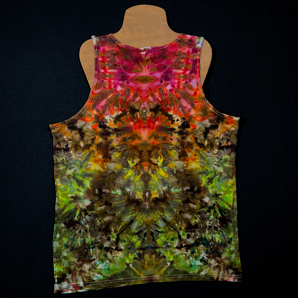 Manfinity EMRG Homens Top tank tie dye