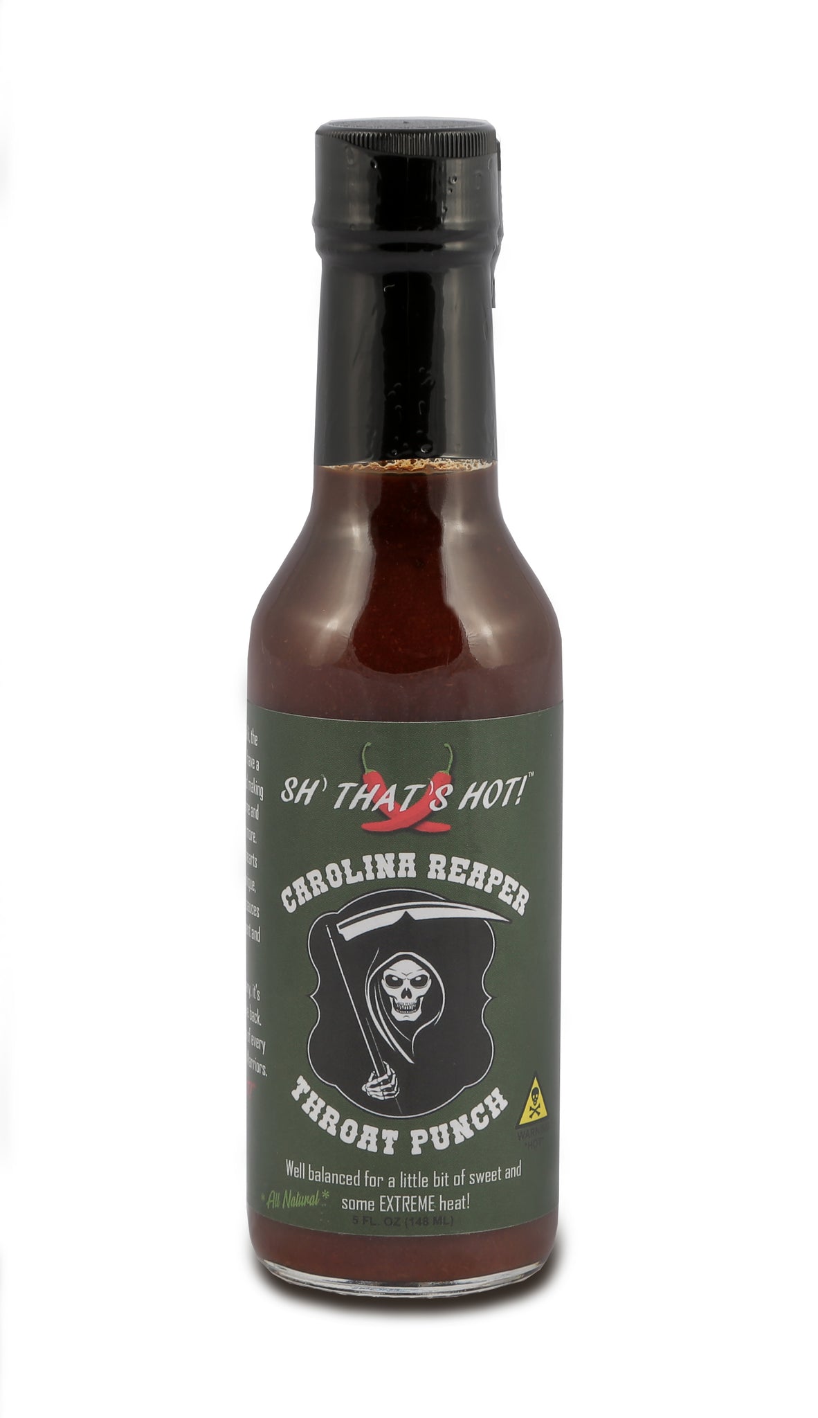 Carolina Reaper Throat Punch hot sauce – SH' THAT'S HOT!