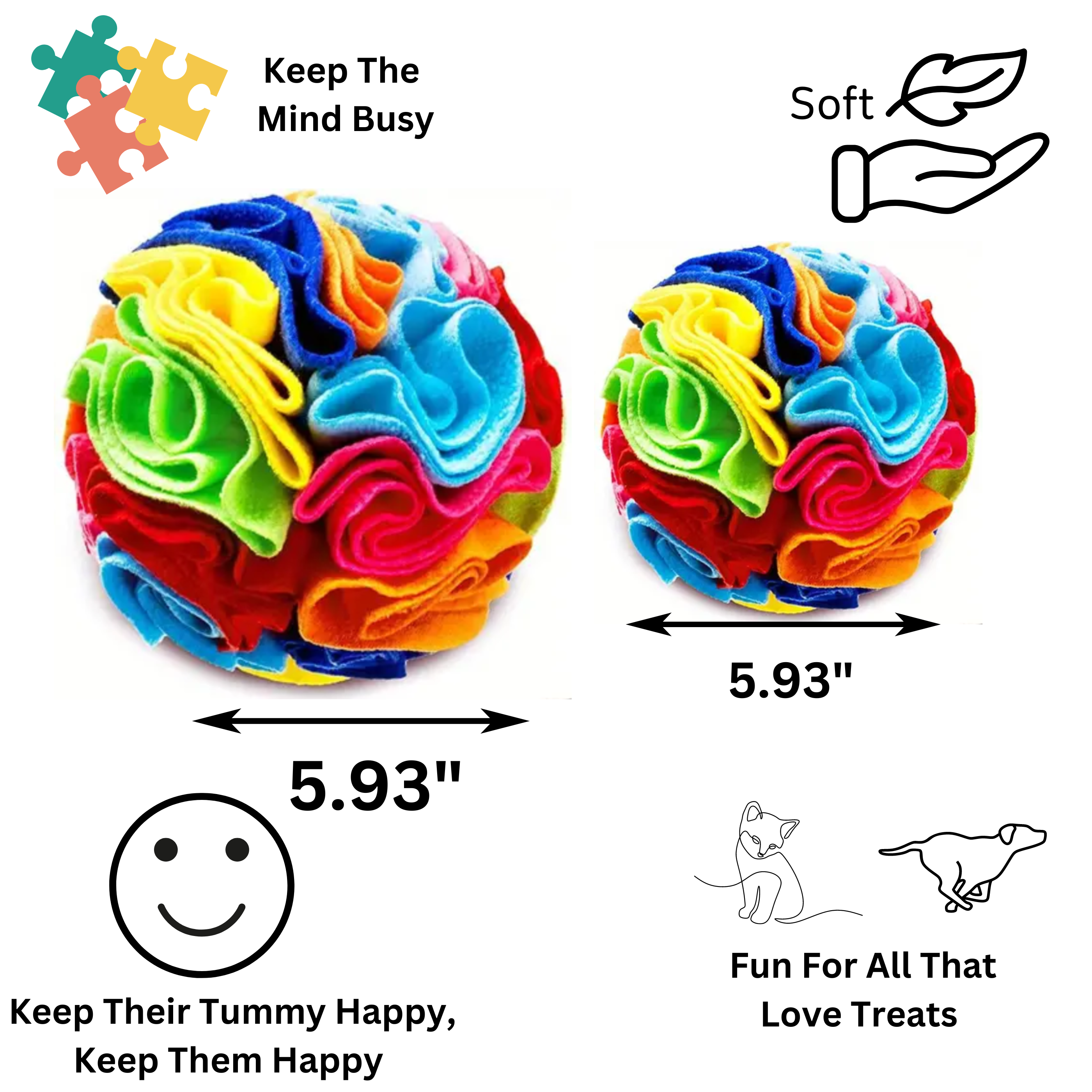 Dog Puzzle Ball Toy