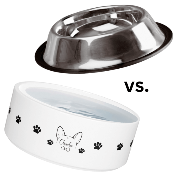 IS Your Dog Dish Causing Allergies? Ceramic vs. Metal Dog Bowls Showdown