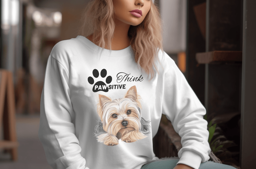 Yorkie Dog Mom sweater