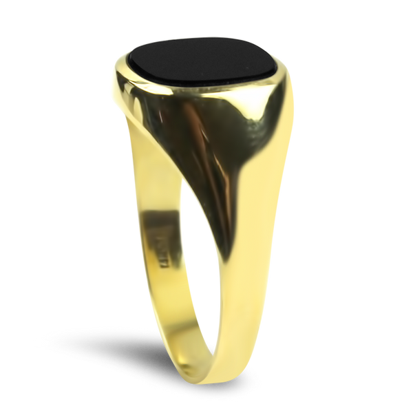 onyx signet ring