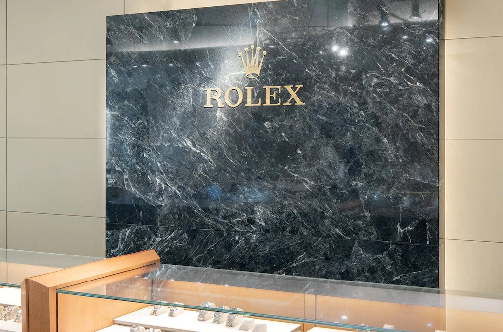 Rolex store and display case