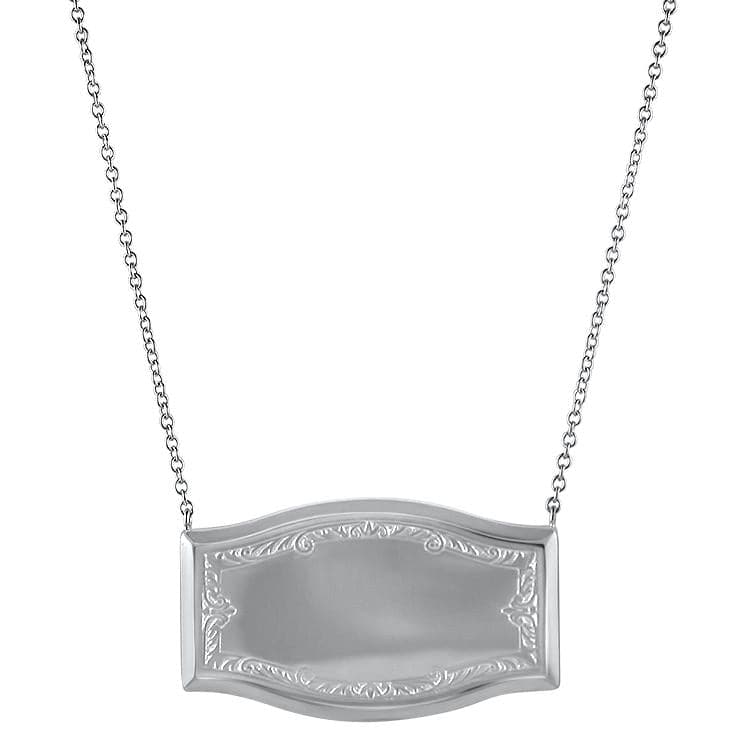 Engravable Watch Case Necklace