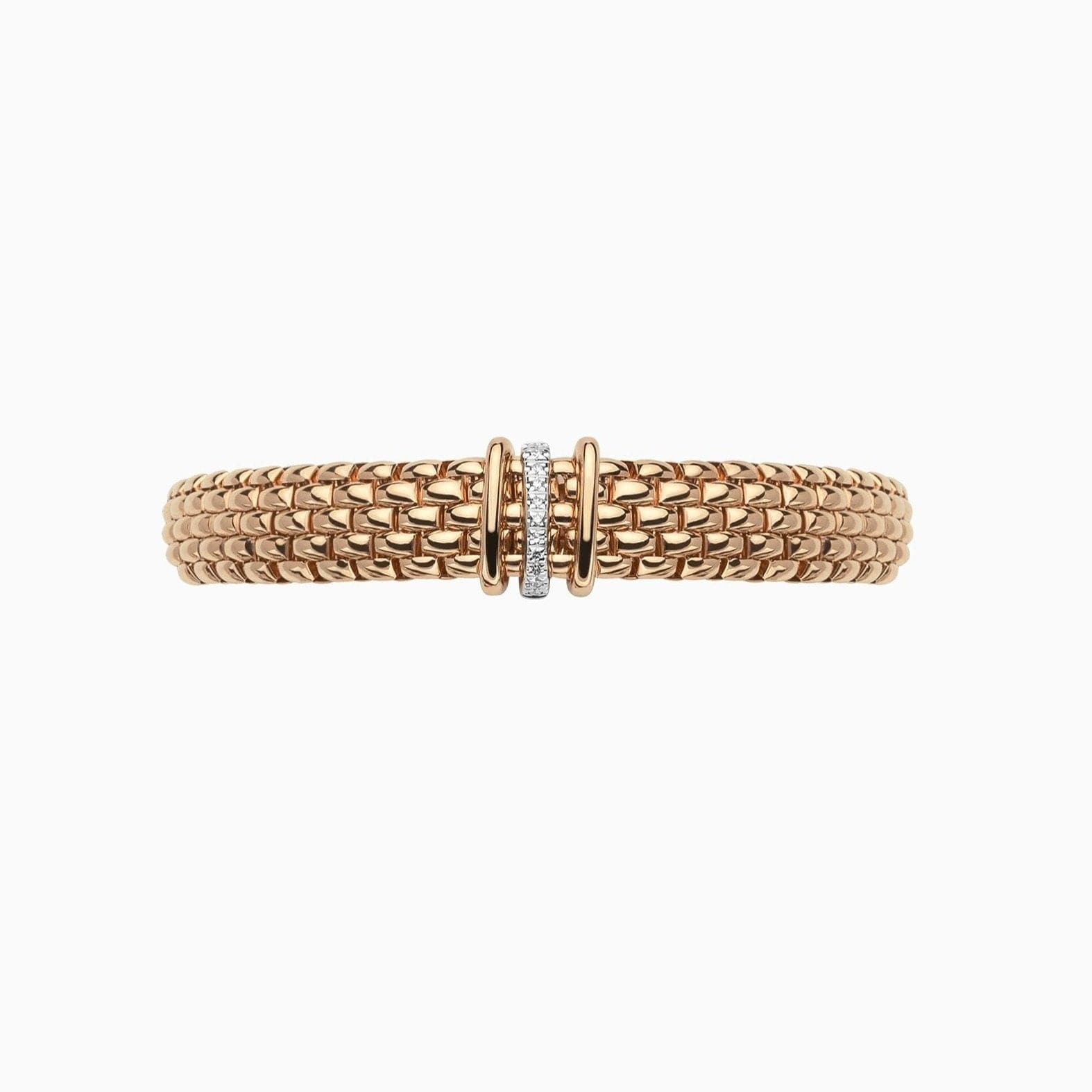 18Kt Yellow Gold FOPE Flex-It Link Bracelet – Lasker Jewelers