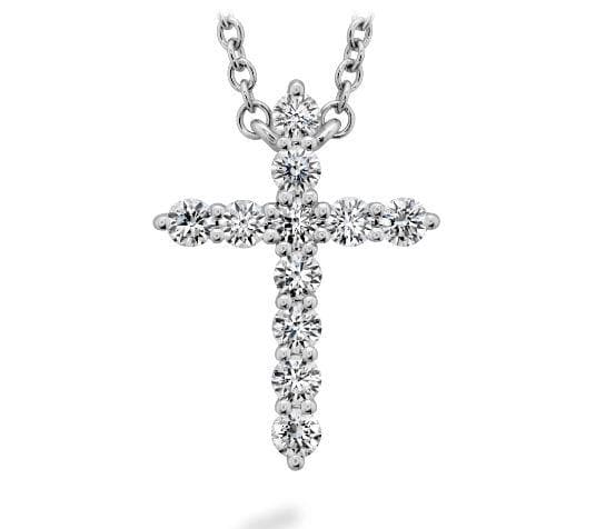 Signature Cross Diamond Necklace - Medium