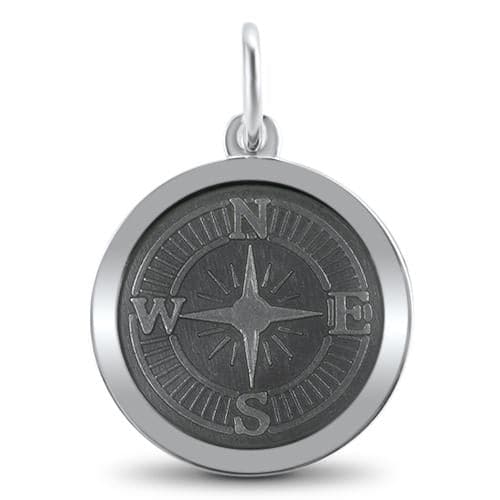 Compass Rose Mother of Pearl Pendant – Modern Jewelers