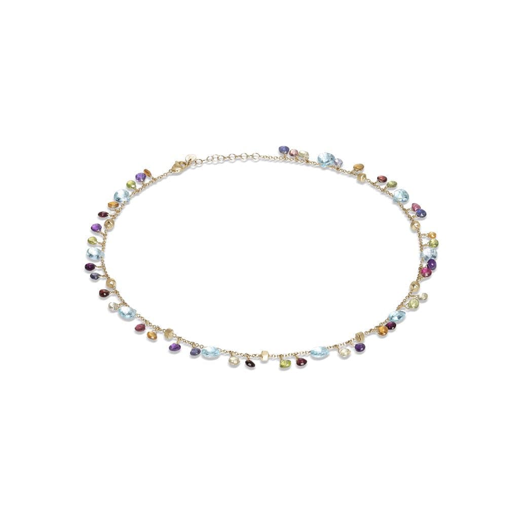 Pre-owned Paradise Chain Necklace Multicolor