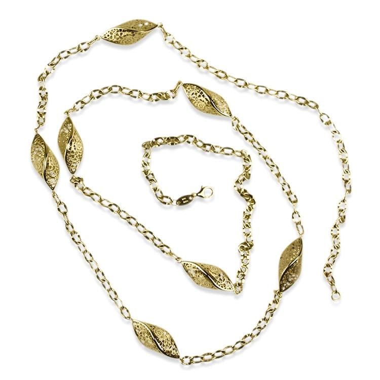 Tiffany & Co 14K Yellow Gold San-Marco Necklace