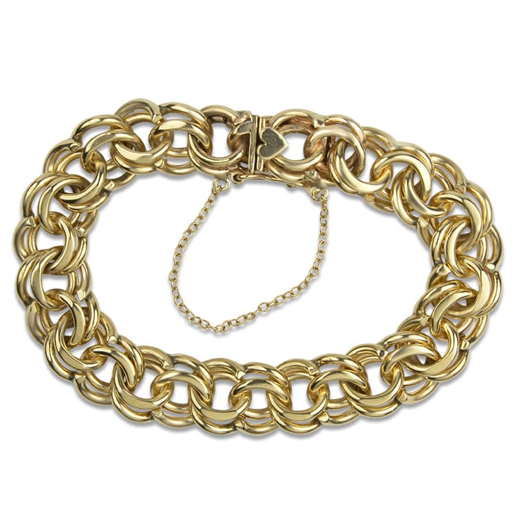Gold Snake Chain Snake Chain Charm Bracelet Stainless Steel, 34mm Width,  Fashionable Ladies Jewelry For Parties And Gifts 231121 From Yujia05,  $20.05 | DHgate.Com