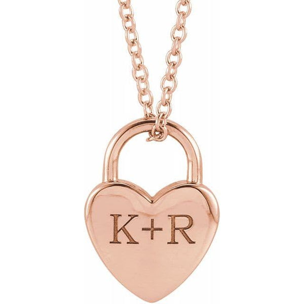 Sincerely Springer's Engravable Heart Locket Necklace