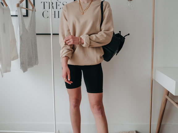 ways to style biker shorts