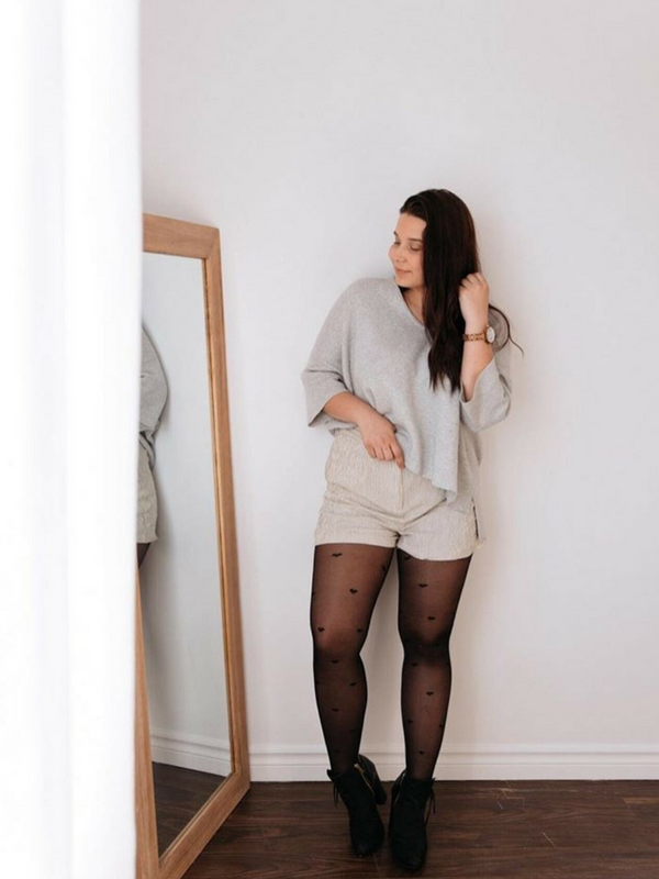 OOTD - Shorts and Tights 