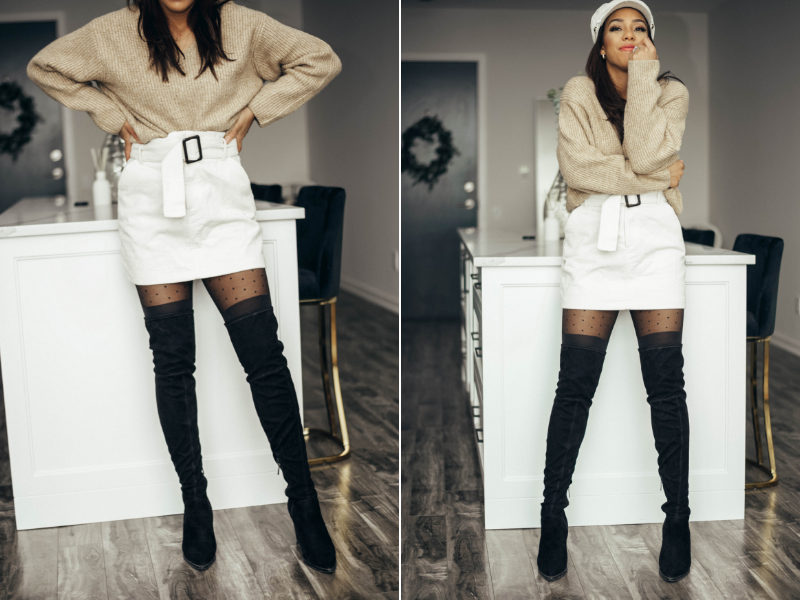 thigh high boot looks